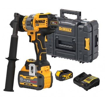 DEWALT 20V MAX BRUSHLESS XR® XRP FVA HAMMER DRILL/DRIVER 112NM (6ah FVx1, 4ahx1) DCD999T1M1T