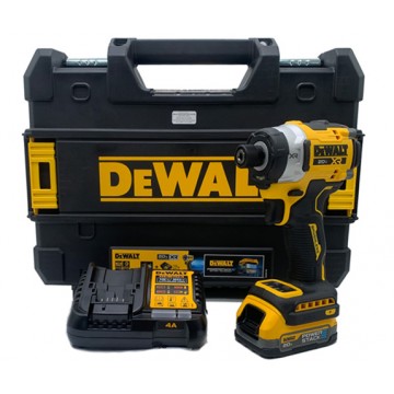 DEWALT 20V MAX XR® BRUSHLESS HIGH TORQUE IMPACT DRIVER (1.7PS x1) DCF860E1T