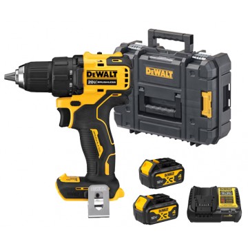 DEWALT 20V MAX BRUSHLESS ATOMIC™ DRILL DRIVER (4.0Ah x2) DCD708M2T