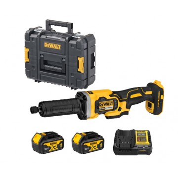 DEWALT 20V MAX BRUSHLESS DEAD MAN'S SWITCH DIE GRINDER (4.0AH X2) DCG426M2T