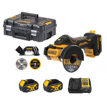 DEWALT 20V MAX 76MM CUT OFF TOOL (4.0AH X 2) DCS438M2T