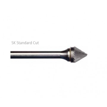 IMCO CARBIDE BURRS - 90° CONE SHAPE (SK)