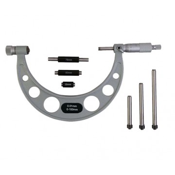 INTERCHANGEABLE ANVIL OUTSIDE MICROMETER