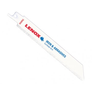 LENOX CARBIDE GRIT RECIPROCATING SAW BLADES - 600RG