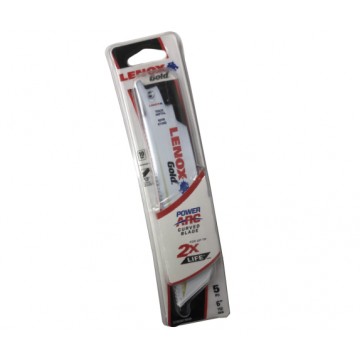LENOX BI-METAL TITANIUM EDGE (GOLD) RECIPROCATING SAW BLADE - 6110G