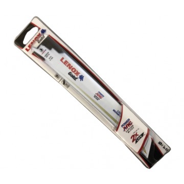 LENOX BI-METAL TITANIUM EDGE (GOLD) RECIPROCATING SAW BLADE - 9118G
