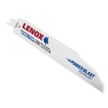 LENOX HEAVY DUTY AND DEMOLITION BI-METAL RECIPROCATING SAW BLADES - 960R