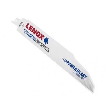 LENOX HEAVY DUTY AND DEMOLITION BI-METAL RECIPROCATING SAW BLADES - 966R