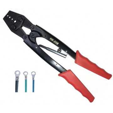OPT RATCHET HEXAGON CRIMPING TOOLS FOR NON-INSULATED TERMINALS - HX-25B