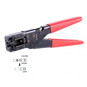 OPT WATERPROOF CONNECTOR CRIMPING TOOLS FOR F BNC & RCA CONTACTS - LY-508
