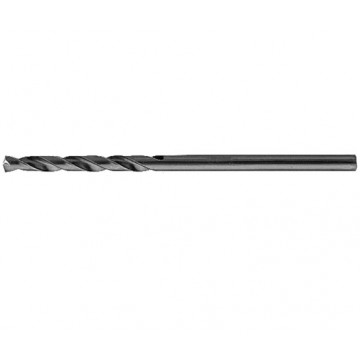 PRECISION HSS 6" AIRCRAFT EXTENSION DRILLS, BLACK OXIDE, 135° SPLIT POINT NAS 907, TYPE B  (500-6) - FRACTIONAL SIZES