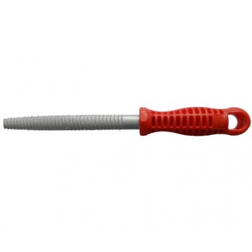 PROJOBBER  WOOD RASP FILE - HALF ROUND (WITH HANDLE)