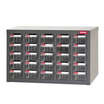 SHUTER STEEL CASE WITH PLASTIC DRAWERS ST1-525